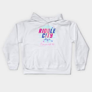 Riddle City High Art #2 Kids Hoodie